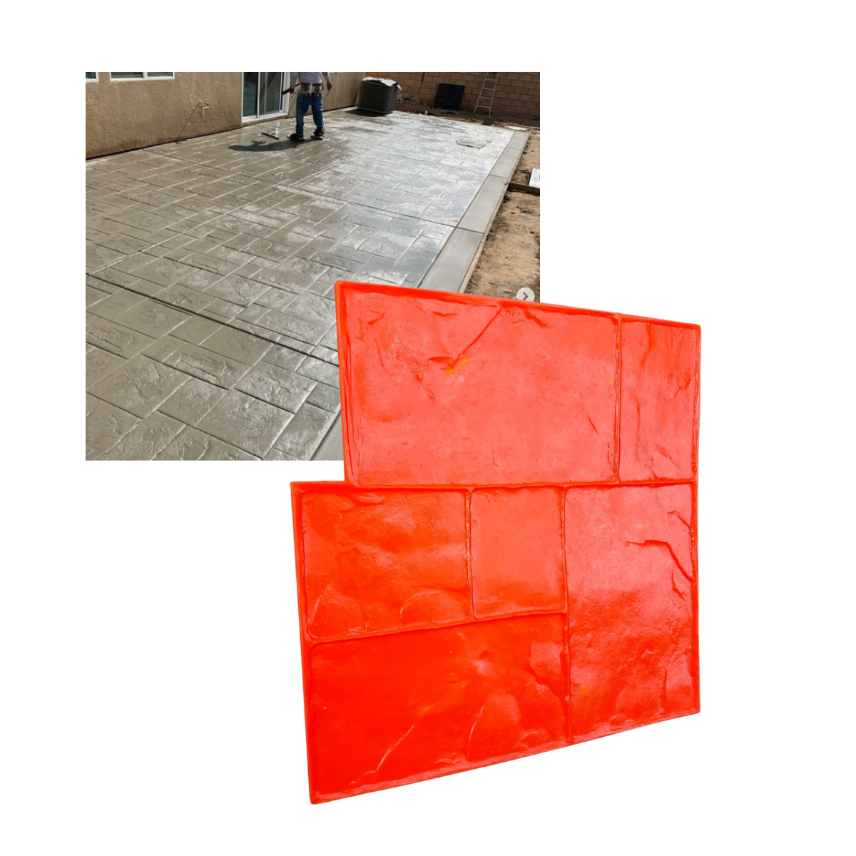 Pack x2 Molde Mod. Celta 60x60cm