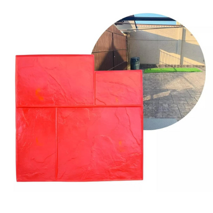 Molde Hormigón Estampado  Modelo Bari 61x61cm