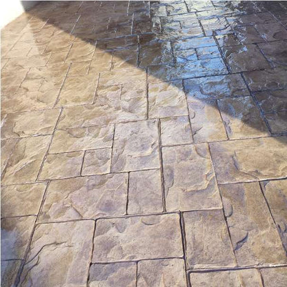 Molde Hormigón Estampado  Modelo Ashlar 60x60cm