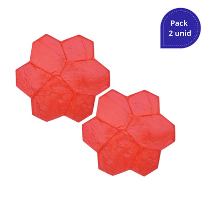 Pack x2 Molde Mod. Módena 74x74cm